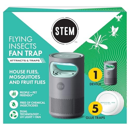 Prime Members: STEM Flying Insect Fan Trap w/ UV Light Starter Kit $14.35 + Free S&H