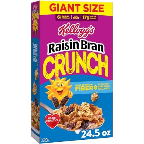 [NEW, SnS] $4.38 | 25.4-Oz Raisin Bran Crunch Breakfast Cereal at Amazon