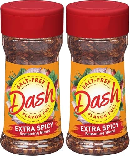 Dash Salt-Free Seasoning Blend...a Spicy, 2.5 Ounce (Pack of 2)