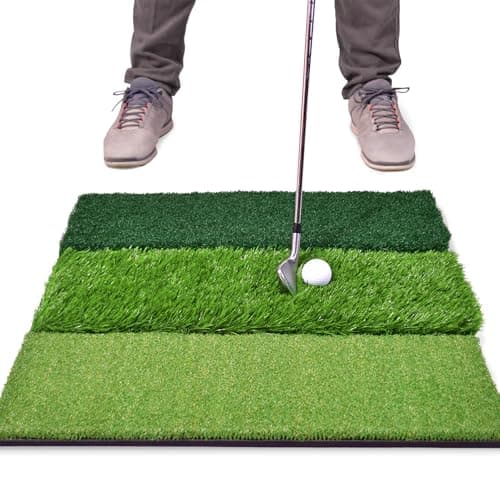 GoSports Tri-Turf XL Golf Hitt...d, Garage & Golf Simulator Use