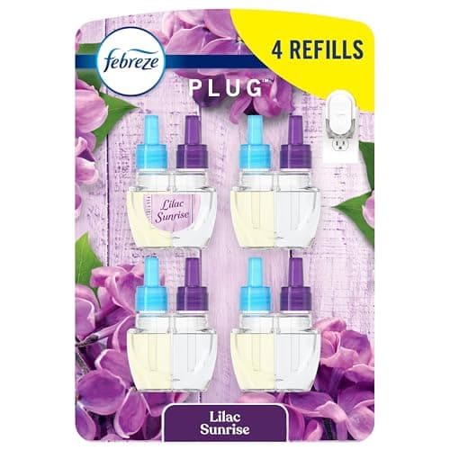 Febreze Plug In Air Freshener,...Scent, 0.87oz Refills, 4 Count