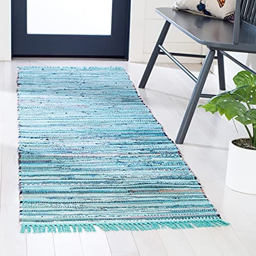 SAFAVIEH Rag Rug Collection Ru...Living Room, Bedroom (RAR127C)