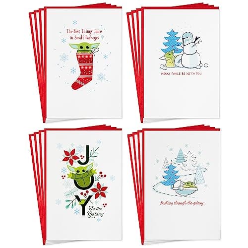 Hallmark Star Wars The Mandalo...pes) Grogu, Baby Yoda, Snowman