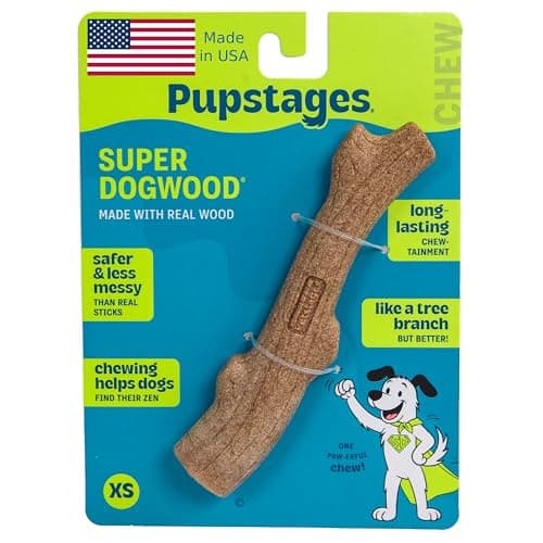 Pupstages Super Dogwood Dog Ch...ture, Moderate Chewers, XS, 6"