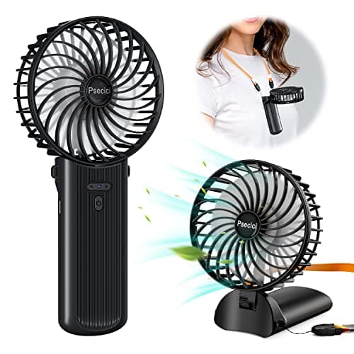 Handheld Portable Fan for $8 + free shipping w/ Prime