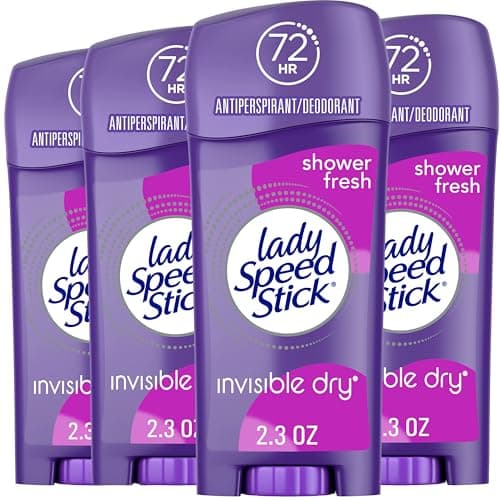 Lady Speed Stick Antiperspiran...h Scent, 2.3 oz Stick (4 Pack)