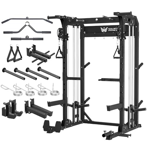 Major Fitness F22 Power Rack Home Gym w/ Dual Pulley System for $744 + free shipping