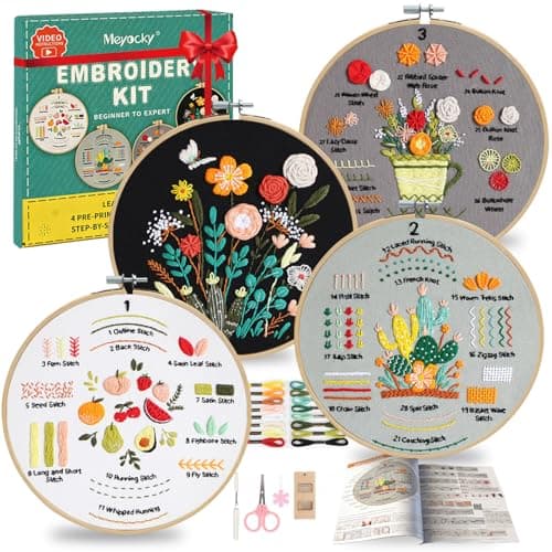 Meyocky Embroidery Kit for $15 + free shipping w/ Prime
