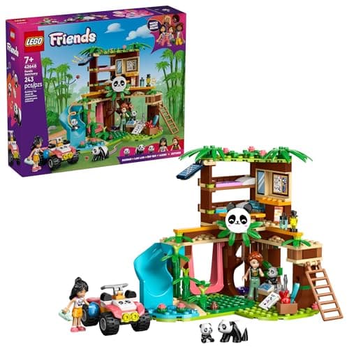 $23.49* | 243-Piece LEGO Friends: Vet - Panda Sanctuary (42648, 2025) at Amazon