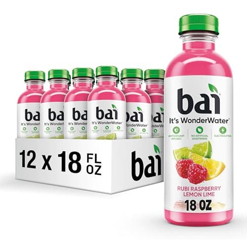 12-Pack 18-Oz Bai Antioxidant Infused Water (Raspberry Lemon Lime) $14.14 w/ S&S + Free Shipping w/ Prime or on orders over $35