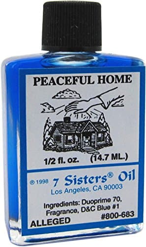 INDIO 7 Sisters of New Orleans Perfumed Anointing Oil - Peaceful Home, 1/2oz