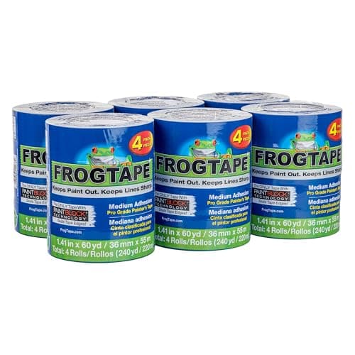 FrogTape ProGrade Blue Painter...esion, Blue, 24 Rolls (288432)