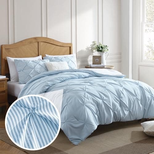 Swift Home Twin/Twin XL Pinstr... 1 Comforter and 1 Pillow Sham