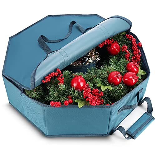 Hearth & Harbor Wreath Storage...m Wreath Storage Organizer Box