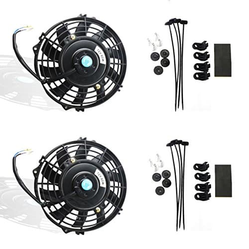 MOSTPLUS Black Universal Elect... Mounting Kit(7 Inch) Set of 2