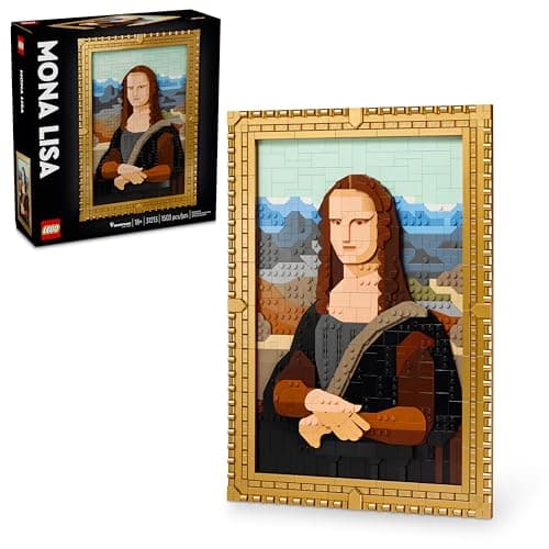 $79.99 | 1503-Piece LEGO Art - Mona Lisa (31213, 2024) at Amazon