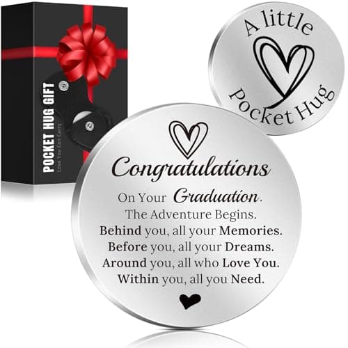 Graduation 2026 Gifts For Him Her - Graduation Keychain, Masters Degree College High School Student Graduate Gifts for Son Daughter Boyfriend Girlfriend - Inspirational Birthday Graduations Gifts