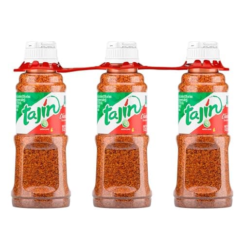Tajin Clásico Seasoning, Authe...vor Enhancer, 5 oz (Pack of 3)