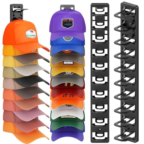 Baseball Cap Organizer 2-Pack for $8 + free shipping w/ Prime