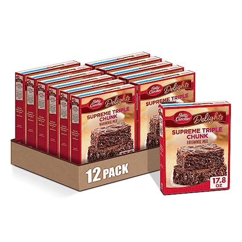 Betty Crocker Triple Chunk Sup...wnie Mix, 17.8 oz (Pack of 12)