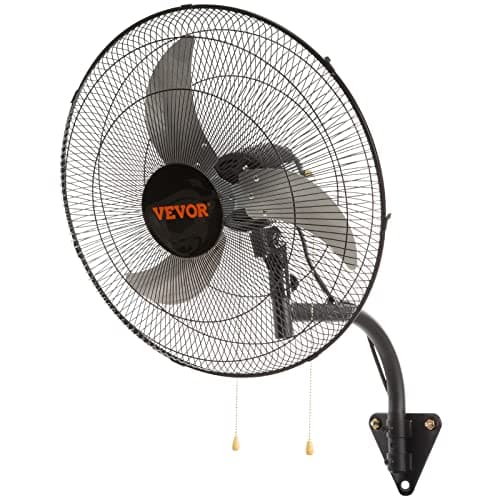 VEVOR 20 inch Wall Mount Fan O...p, Basement, Black, ETL Listed