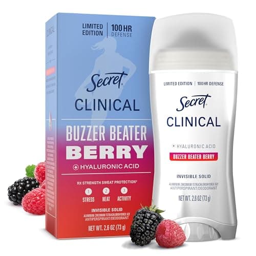 Secret Clinical Strength 100HR...zer Beater Berry Scent, 2.6 oz