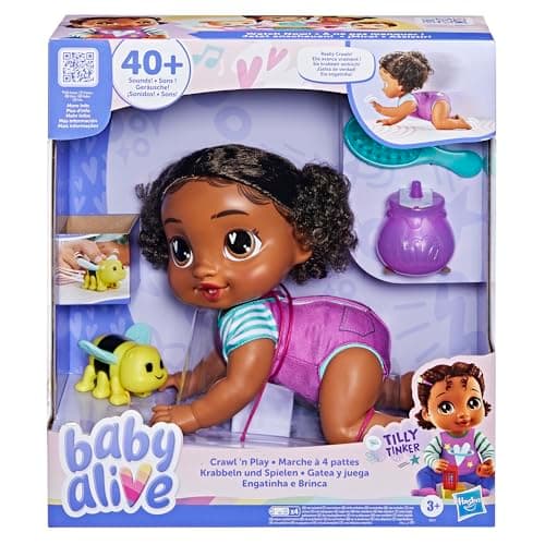 Baby Alive Crawl 'n Play Tilly...oys 3 Years & Up, 10.75 Inches