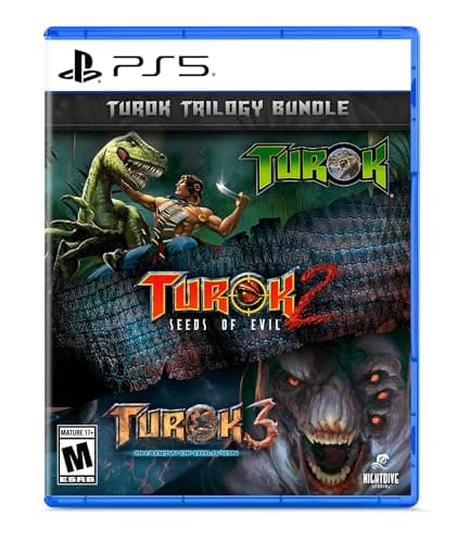 $19.99 | Turok Trilogy Bundle (PlayStation 5) at Amazon