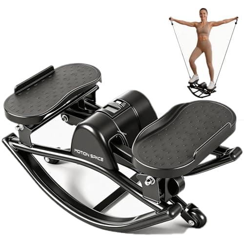 Rocking Lateral Stepper with Resistance Bands for $39 + free shipping