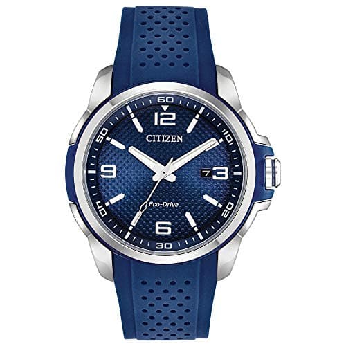 44mm Citizen Men's Eco-Drive Stainless Steel Weekender Watch (Blue) $154.60 + Free S&H