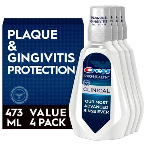 [SnS, AC] $10.03* | 4-Count 16-Oz Crest Pro-Health Clinical Mouthwash (Deep Clean Mint) at Amazon