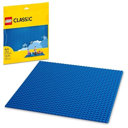 $5.59 | 1-Piece LEGO Classic: Baseplates - Blue Baseplate (11025, 2022) at Amazon