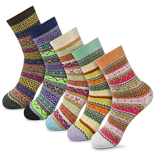 Women’s Wool Blend Socks 5-Packs from $5.99 on Amazon (Reg. $15)