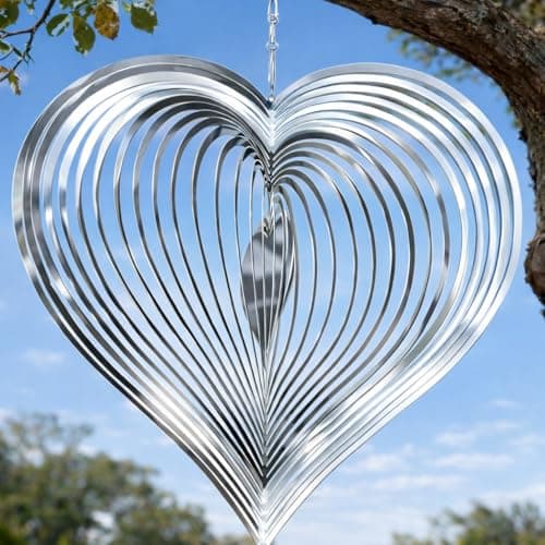 Suncket 12" Stainless Steel Heart Spinner for $10 + free shipping w/ Prime