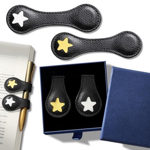Magnetic Leather Bookmark 2-Pack from $2 on Amazon