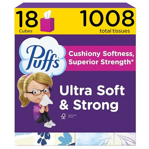 Puffs Facial Tissue Ultra Soft...and Colds (Packaging May Vary)