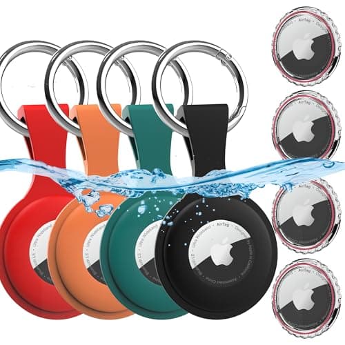AirTag Keychain Case 4-Pack Just $3.99 Shipped for Prime Members (Reg. $7)