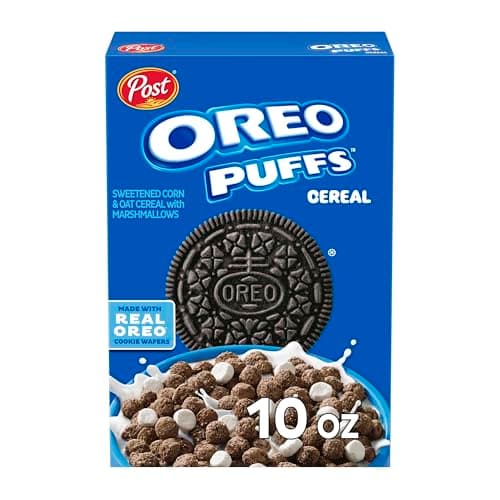 [SnS, AC] $4.18* | 2 × 10oz Post Oreo Puff Chocolate Breakfast Cereal ($2.09 each) at Amazon