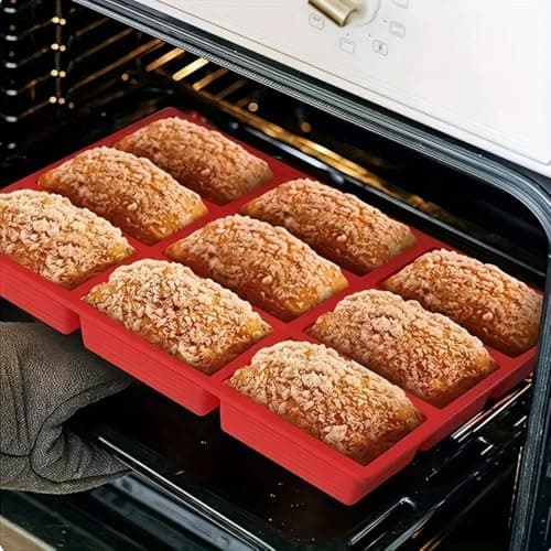 Silicone 8-Cavity Mini Loaf Pan for $2 + free shipping w/ $25