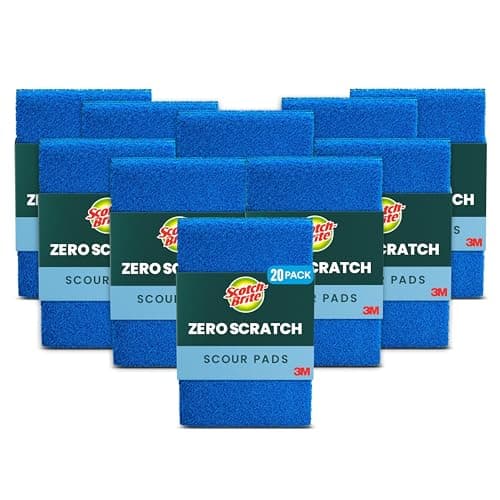 Scotch-Brite Zero Scratch Scouring Pad 20-Pack for $8.29 via Sub & Save + free shipping w/ Prime