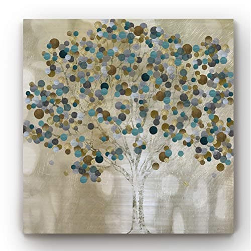 Renditions Gallery Floral Wall...dy to Hang - A Teal Tree 40X40
