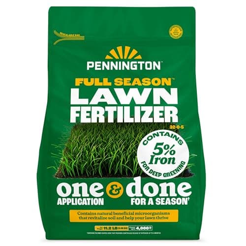 Pennington Full Season Lawn Fertilizer 32-0-5 4M 11.2lb
