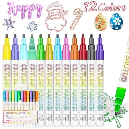 Glitter Paint Markers 12-Pack Only $3.99 Shipped on Amazon