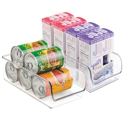 iDesign Recycled Plastic Freez...on – 5.25" x 11" x 3.5", Clear