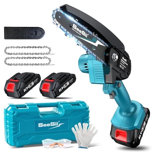 Mini Cordless Chainsaw w/ 2 Batteries & More Only $19.74 Shipped on Amazon (Reg. $38)