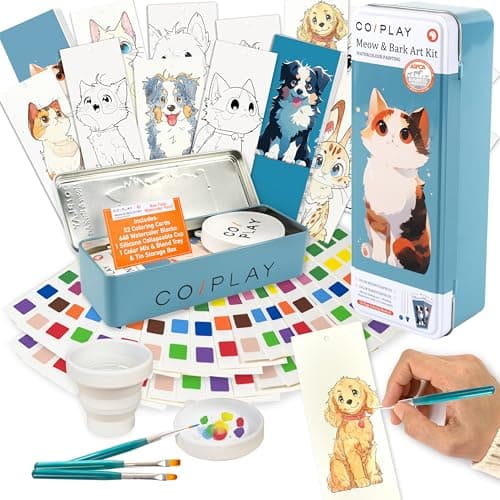 COIPLAY 648 Color Blocks Water...ift, Gift for Adults Craft kit