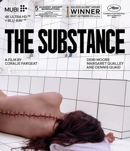 $17.49 | The Substance (4K Ultra HD + Blu-ray) at Amazon