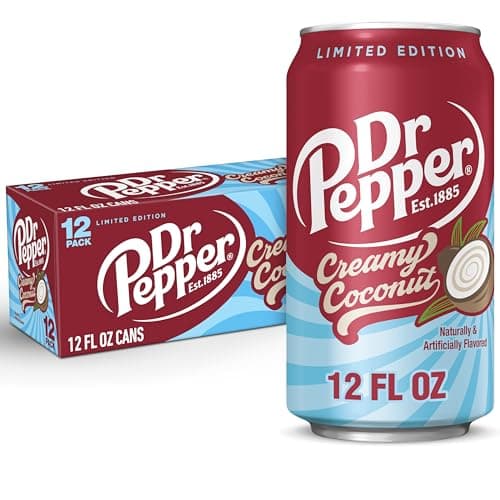 12-Pk 12-Oz Dr Pepper Creamy Coconut Soda 2 for $10
