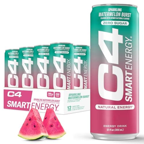 12-Pack 12-Oz C4 Smart Energy Drink (Watermelon Burst) $13.29 w/ S&S + Free Shipping w/ Prime or on orders over $35