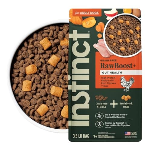 Instinct RawBoost Gut Health, ...pe - Real Chicken, 3.5 lb. Bag